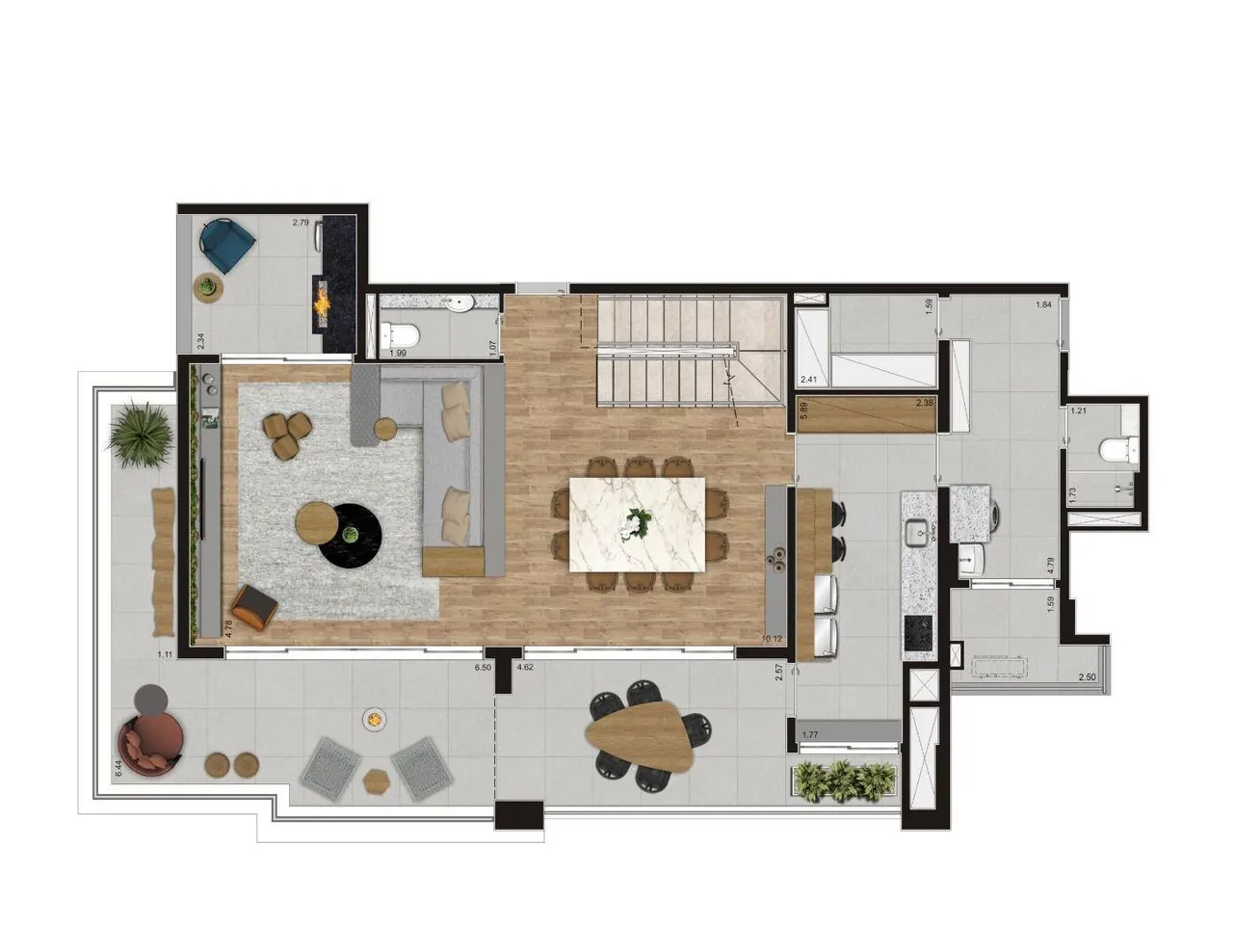 OPORTUNIDADE ÚNICA!!! VENHA MORAR NESSA MAGNÍFICA COBERTURA TRIPLEX ? RESERVA ALTA VISTA ? AO LADO DO JUNDIAÍ SHOPPING — foto 3