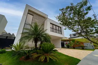 Casa em condomínio fechado no Bairro  Vale Azul com 3 Suites - Porteira Fechada - Jundiaí/SP