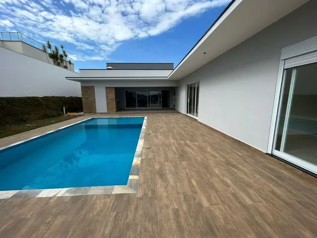 VIDA REAL COUNTRY CLUB, MODERNA CASA TÉRREA RECÉM CONSTRUÍDA À VENDA COM PISCINA PRIVATIVA, ITUPEVA SP