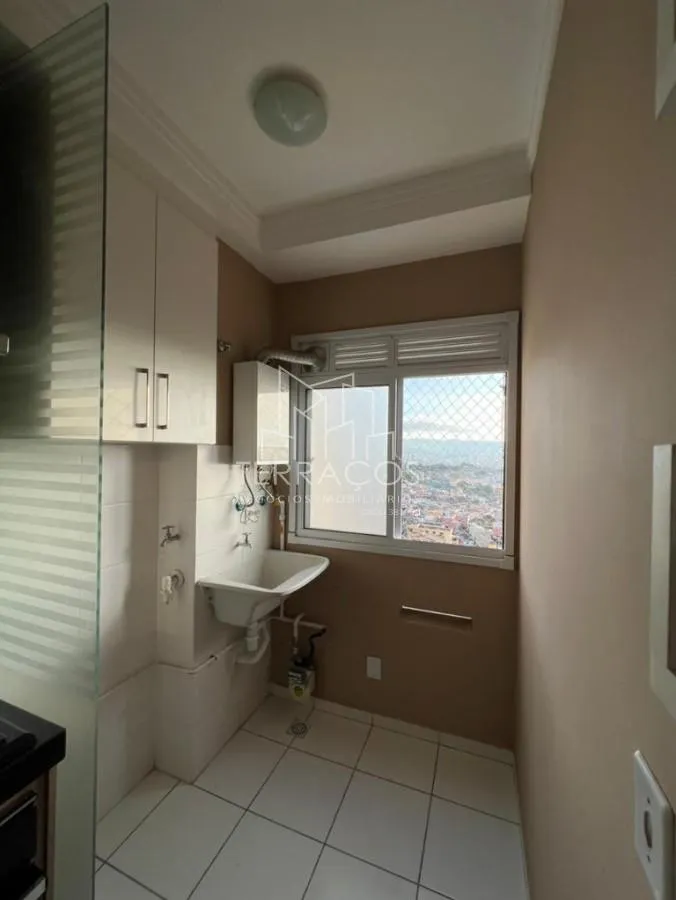 Área de serviço — apartamento de 2 quartos 52m² locação em Jardim Tamoio, Jundiaí SP R$ 2.300