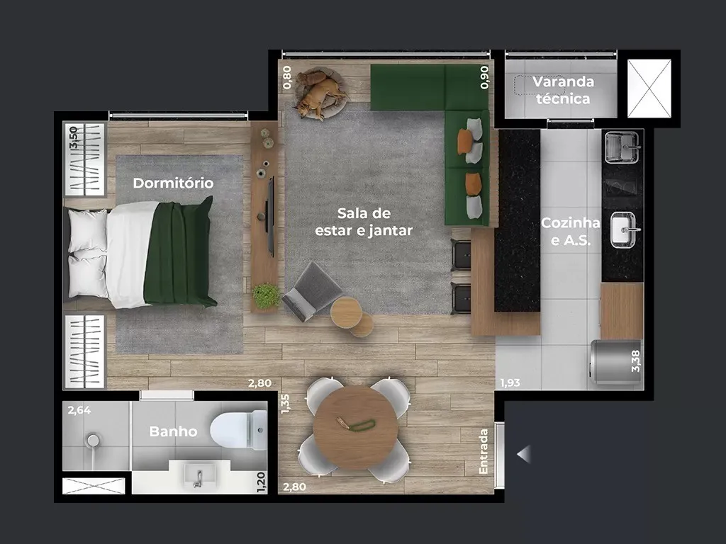 Apartamento para Venda no bairro Retiro