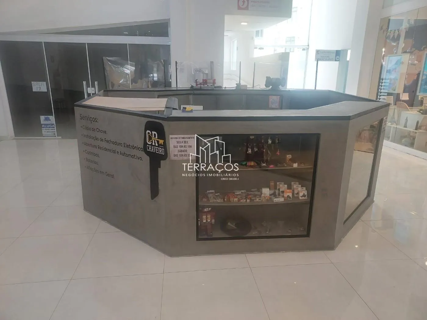 Varanda — imóvel comercial 10m² locação em Jardim Samambaia, Jundiaí SP R$ 1.200